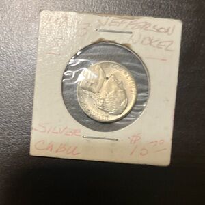 1943 S Nickel ungraded in Protective Case
